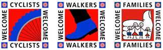 Visit England Families Cyclists and Walkers Welcome