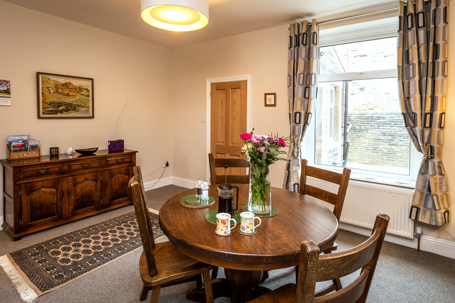 Holiday Cottage Skipton Dining Room